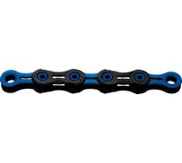 KMC X11 DLC Black/Blue Waxed Chain - 11 Speed - 118L