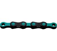 Kmc Dlc 12 Road/mtb Chain Silver 126 Links 126 Links Black / Celeste