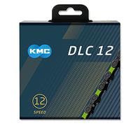 KMC: 12 SPEED DIAMOND LIKE COATING CHAIN - Black and Green - 12 Speed