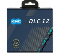 KMC X12 DLC Lightweigt Chain 126L - Black / Celeste