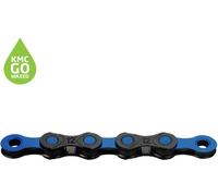 KMC DLC12 Waxed 12 Speed Chain, Black/Blue, 126 Link