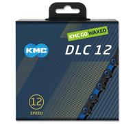 Kmc Dlc12 Waxed 12s Chain Blue 126 Links / 12s 126 Links Black / Blue