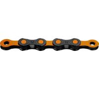 KMC DLC12 Waxed 12 Speed Chain, Black/Orange, 126 Link