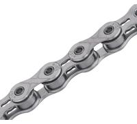 KMC e101 EPT Waxed Single Speed e-Bike Chain, Dark Silver, Wide (1/8")