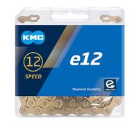 KMC e12 12-Speed e-Bike Chain, 130 Link, Ti-N Gold