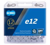 Kmc E12 Ept Chain 25 Units Silver 130 Links / 12s