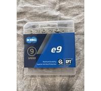 KMC E9 EPT 9 Speed 136 Links eBike Chain - Anti Rust Silver Electric Bike