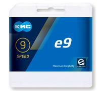 Kmc E9 Road/mtb Chain Silver 122 Links