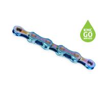 KMC GO WAXED Chain X12 Aurora Blue 12 speed 126 links Oil Slick