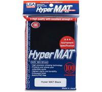 KMC Hyper Matte Black 100-count Standard Size Sleeves Pack