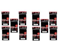 KMC Hyper Matte Sleeves Black Ã-10 Sets (10 Packs/total 800 Sheets) ( Japan Import )