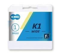 KMC K1-Wide Chain 1S 110L Silver - Black