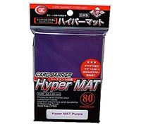KMC KMC1638 Hyper Mat Purple Standard Sleeves (80 Sleeves)