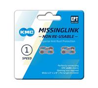 KMC MissingLink 101NR EPT Joining Links For Single Speed Chains