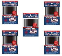 KMC Mini Sleeves 5 Sets (5 Packs/300 Sheets) Hyper Mat Black, Trading Card Sleeves from Japan