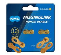 KMC MissingLink 12 Speed - Gold - 2 Pair (Non Reusable)