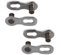 KMC 9 Speed EPT MissingLink, Dark Silver, Pack of 2