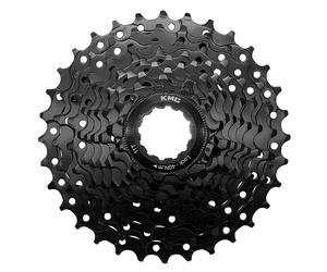 KMC REACT x9 Cassette 9 speed - 11/32 - Pack of 4 - Black (11/32) Size