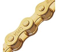 KMC, S1, Chain, Speed: 1, 8.6mm, Links: 112, Gold