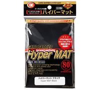KMC Standard Sleeves (80 Sleeves, Hyper Mat Black)