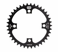 KMC Unisex - Adult 38 Teeth E-Bike Chainring Black Anodised 1/2x1/8 SB-Package