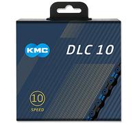 KMC Unisex Adult KMD DLC 10 Chain Black/Blue Dlc 10 Chain - Black/Blue, 1/2” x 11/128”