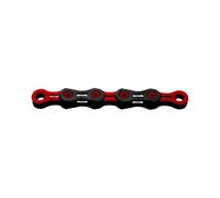 Kmc X11sl Dlc Wt X Road/mtb Chain Red,Black 114 Links 114 Links Black / Red