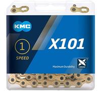 KMC X101 Gold Track Chain - Single Speed - Gold / Single Speed / 112 Links