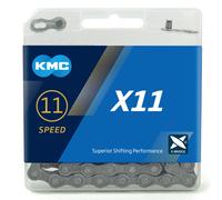 KMC Unisexs X11 Chain Grey 114 Link