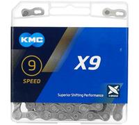 Chain KMC x9 114 Links 9v Grey