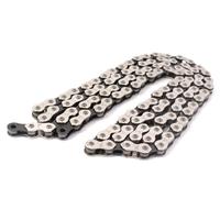 KMC Ventura Chain 1/2" x 1/8" Inch - 112 Links, Grey, with Chain Lock
