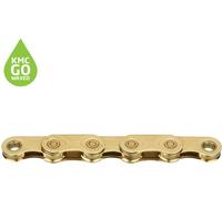 KMC X-Flat 12/13 Speed Ti-N Gold Waxed 126L Chain Gold