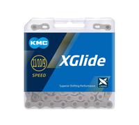 KMC X-Glide 9X / 10X / 11 Cues Bicycle Cycle Bike Chain Grey - 126 Links