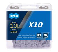 Kmc X10 Ept 50 M Chain 50 Meters Silver