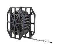 KMC X10 Road Bike Bicycle 10 Speed Chain Silver-Black 50 Meter Reel 114 Links