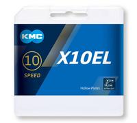 KMC Unisex's X10el Chain, Silver, 114 Link