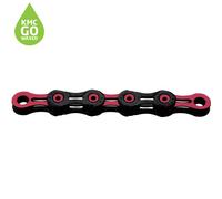 Kmc Dlc 11 Waxed Chain 118 Links Black / Pink