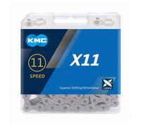 Kmc X11 Road/mtb Chain 114 Links Grey