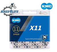 KMC Bike/Cycle X8-93 8 Speed Chain / Hi Performance Chain X8 Silver/Grey