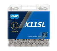 KMC X11-SL Bicycle Cycle Bike Chain Silver - 118 Links