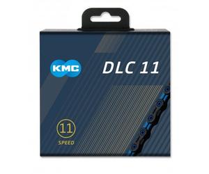 KMC X11-SL DLC Bicycle Cycle Bike Chain Black / Blue - 118 Links
