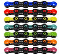 KMC X11-SL DLC Chain - 11 Speed - Black / Yellow / 11 Speed / 118L