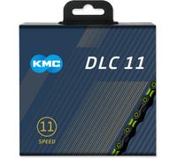Kmc X11 Sl Dlc Road/mtb Chain Green,Black 116 Links