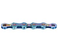 KMC X11 Waxed 11 Speed Chain, Aurora Blue, 118 Link