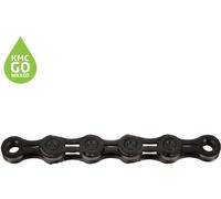 Kmc X11el Waxed Chain Silver 118 Links / 11s 118 Links Black