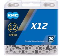 Kmc X12 12s Chain Clear 126 Links / 12s 126 Links Silver / Black