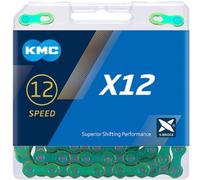 KMC X12 12 Speed Chain 126L Aurora Green