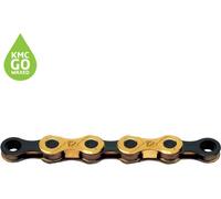KMC X12 12 Speed Waxed Chain 126L Ti-N Gold/Black