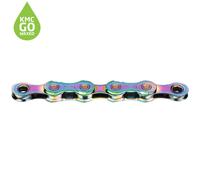 Kmc X12 Waxed 12s Chain 126 Links Aurora Blue