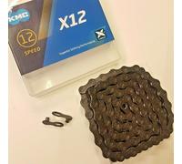 KMC X12 Chain 12S 126 Links - Black